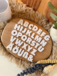 3D Printed Alphabet Letters STL 3MF | Modern Decorative Letters | Scandinavian Script | 3D Print File Download | DIY Home Decor | ABC - Etsy Canada