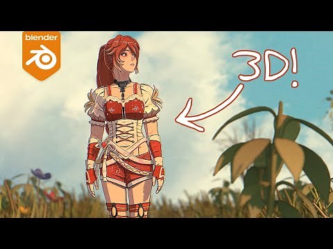 I Spent 80 Hours Making an Anime Cinematic... In Blender!