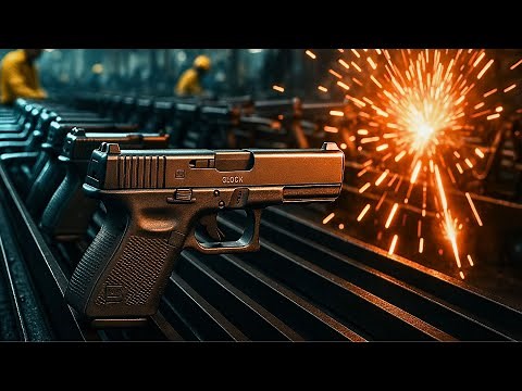Inside the Glock Factory: From Polymer Frame to Battlefield Reliability (Full Process)