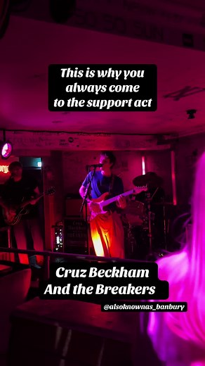 Cruz Beckham and The Breakers: Night of Live Music