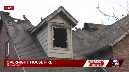 Springdale firefighter hurt while fighting house fire