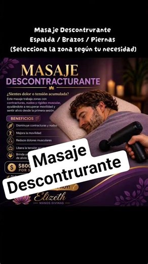 Masaje Descontrurante