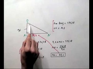 Aire de triangle et theoreme de PYTHAGORE