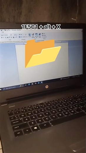 cara membuat karakter Folder di Microsoft word #karakter #folder #microsoftword