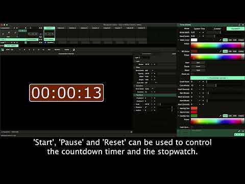Resolume Plugin: Time Utilities