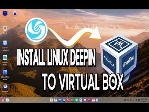 Install Linux Deepin to Virtual Box