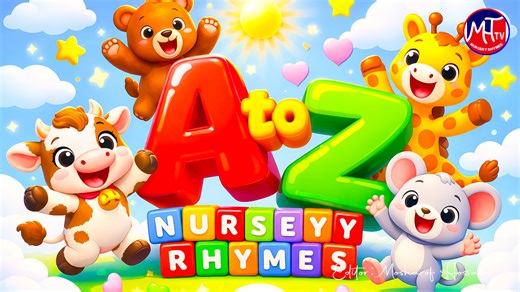ABCD Alphabet Song  Nursery Rhymes | Learn ABCD for Babies & Kids...