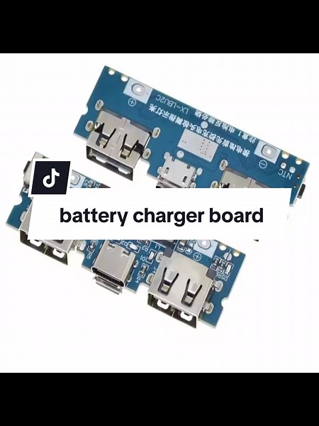 Battery Charger Board Type-C USB for DIY Projects