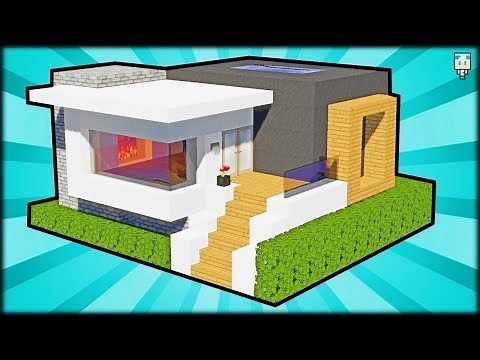 EASY MODERN HOUSE TUTORIAL | Minecraft