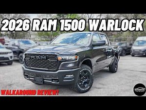 2026 RAM 1500 WARLOCK! | *Full Walkaround Review* | Worth Buying The Warlock?!