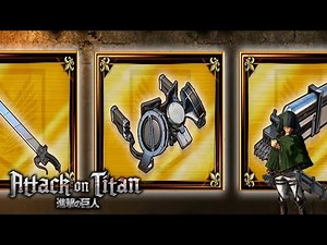 Equipment, Skills, and Items - Attack on Titan 2 Final Battle Guide