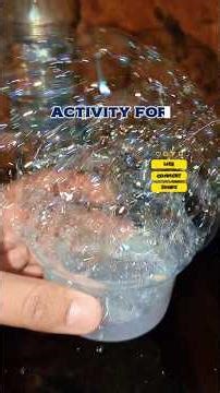 How can make Bubbles at Home detergent Shampoo water amazing #experiment #bubbles #detergent