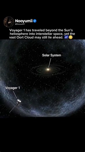 Voyager 1: Humanity’s Journey Into Interstellar Space 🌌😳