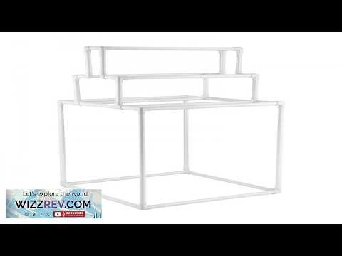 VEVOR PVC Towel Rack 8 Bar Outdoor Pool Towel Stand