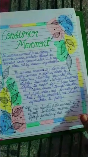 consumer awareness project for class 10 💞