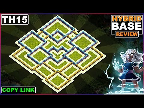 NEW BEST! TH15 Base 2022 | COC Town Hall 15 Hybrid/Farming/Trophy base Copy link | Clash of Clans