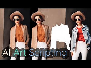 AI Art Scripting (Clothing Masks, Background Removal, and Automatic1111 api)