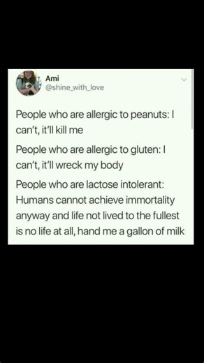 lactose intolerant logic | Subscribe for more #motivation 😊👍