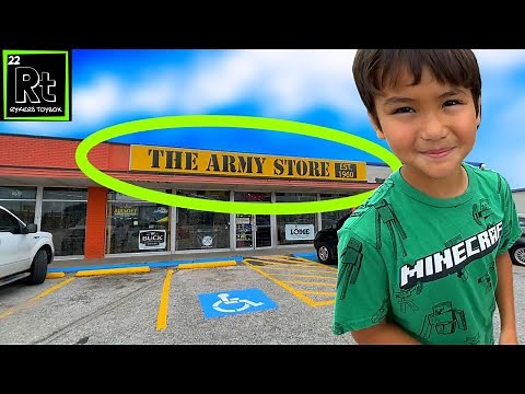 This Military Surplus Store Was *INSANE*