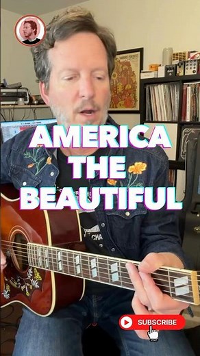 Play America the Beautiful With Just 6 Chords #guitartutorial #guitarlessons #easyguitar
