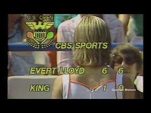 Chris Evert Lloyd Defeats Billie Jean King at the U.S. Open (September 7, 1979)