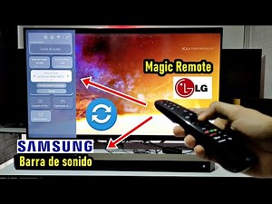 PAIRING SAMSUNG SOUND BAR WITH LG MAGIC REMOTE IS POSSIBLE
