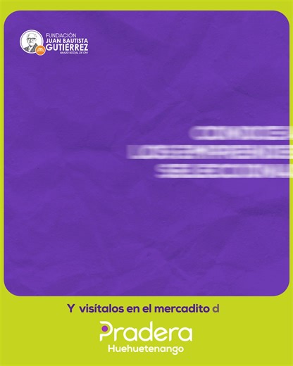 Gracias a todos los emprendedores que se inscribieron en esta edición de Todos por mi Comunidad. 💜 Hoy presentamos a las marcas seleccionadas: proyectos hechos en Guate que reflejan talento, esfuerzo y orgullo local. Te invitamos a visitarlos en Pradera los fines de semana a partir del 6 de febrero, apoyar lo nuestro y seguir construyendo juntos espacios donde la comunidad y el emprendimiento crecen de la mano. Pradera, donde la magia sucede. #LaMagiaDeEstarAquí | Pradera Huehuetenango