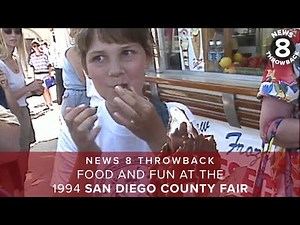 Food and fun at the Del Mar Fair/San Diego County Fair in 1994
