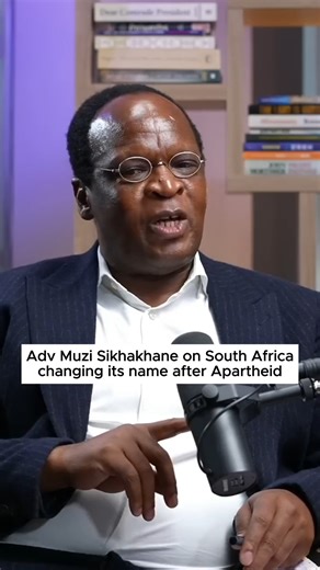 SMWX Fan Page on Instagram: "Adv Muzi Sikhakhane on South Africa changing its name after Apartheid"