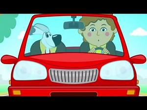 Песенки для детей - Машинка - песенка - мультик про машины обучающая