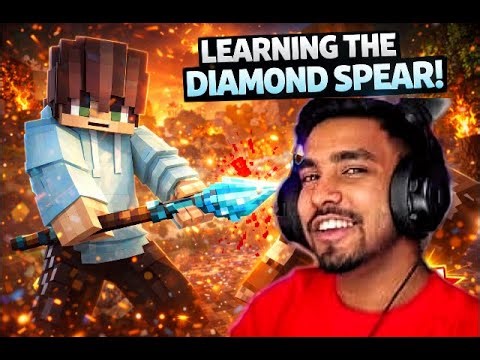 I learned How to use Spear In this Minecraft Smp | AYYAN SMP #7 | #gaming#minecraft#viral