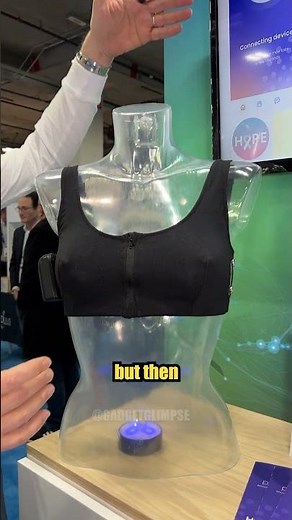 A smart bra designed to make breast-health monitoring easier.