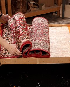 Astonishing DIY Rug Table | Crafty Panda How