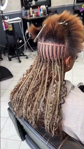 How To Do Braided Cornrows in 4 Steps | Curly Ends Tutorial