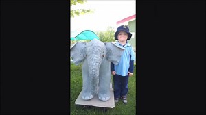 Mother And Son Make A Baby Elephant With Paper Mache • Ultimate Paper Mache
