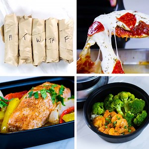 Mix up your meal prep with these 5 delicious recipes. Get the full recipes here: http://ow.ly/FH8B30eR39l Get your meal prep containers here: http://amzn.to/2wKeiwZ | Foodbeast