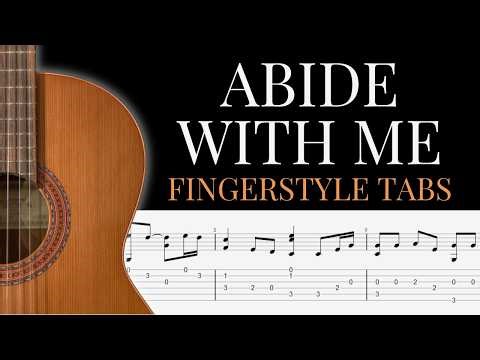 Abide With Me – Fingerstyle Guitar (Full Arrangement + Tabs)