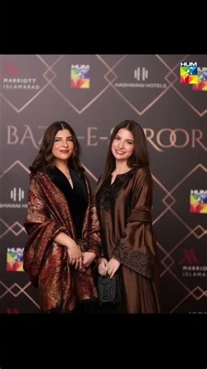 Dananeer Mubeen with Her Sister on HUM TV | Cute Sister Moments 💕✨