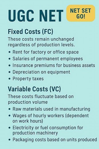 Fixed Cost vs Variable Cost: Key Differences Explained #education #commerceunit #exampaper