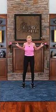 Full Body Strength & Stretching Shaped by Faith Exercise Workout | Christian Fitness Television Show