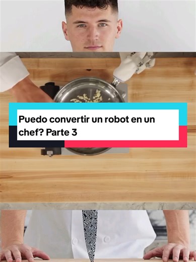Puedo convertir un robot en un chef? Parte 3 #entretenimiento #parati #cocina #tiktokviral #fyp