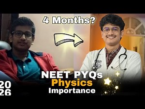 ❓How to crack NEET 2026 Physics code in Last 4 Months Now 🔥