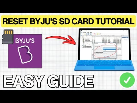 How To Reset & Format Byju's SD Card (QUICK & EASY) 2026
