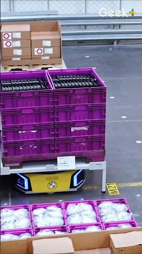 Geek+ x BMW | Shelf-to-Person Solution for Smart Manufacturing #future #Geekplus #robot