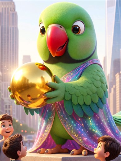 Magical Parrot Animation: A Visual Delight