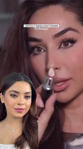 Airblack Beauty Club on Instagram: "Lipstick & Translucent Powder Technique Smudge-Proof, Long-Lasting Lips 💄✨ This simple lipstick + translucent powder trick locks in your lip color and keeps it fresh for hours. 🎯 How to Do the Hack 🔹 Apply your lipstick as usual 🔹 Place a thin tissue over your lips 🔹 Lightly dust translucent powder on top of the tissue 🔹 Remove tissue and reapply lipstick if needed ✨ Why This Works ✔️ Sets lipstick without changing color ✔️ Makes lips matte and smooth ✔️