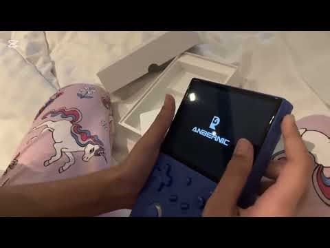 Me opening game console! For the very first time having it!