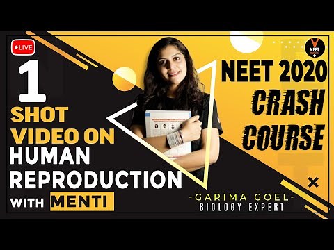Human Reproduction One Shot | Crash Course NEET 2020 Preparation | NEET Biology | Garima Goel