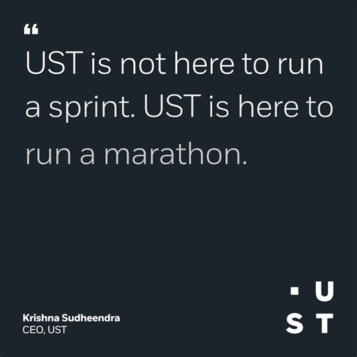 We’re not just excited about AI’s potential, we’re living our own transformation. UST is reimagining with AI, embracing innovation in our own operations to develop real-world expertise that helps us to drive value for our clients, too. Discover how: https://bit.ly/459goWk | UST