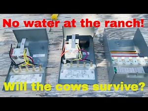 Water well repair - control box replacement
